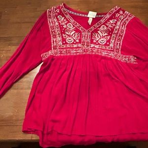 Gorgeous Fall Plus Size Top